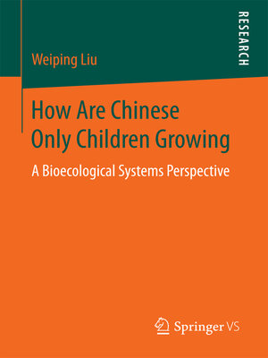 cover image of How Are Chinese Only Children Growing